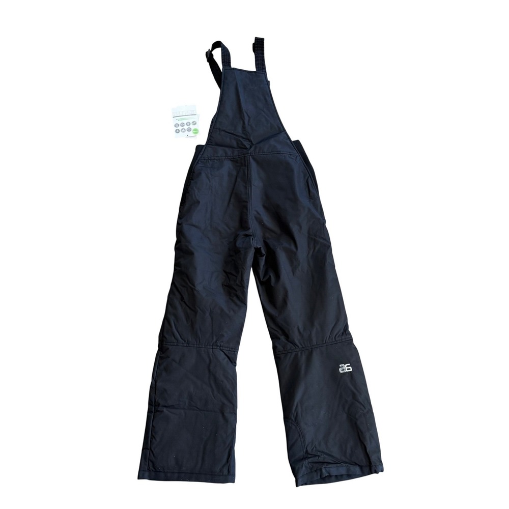 NWT Arctix Youth Insulated Bib Overalls Black Snow Ski Pants Size Medium - Picture 2 of 8